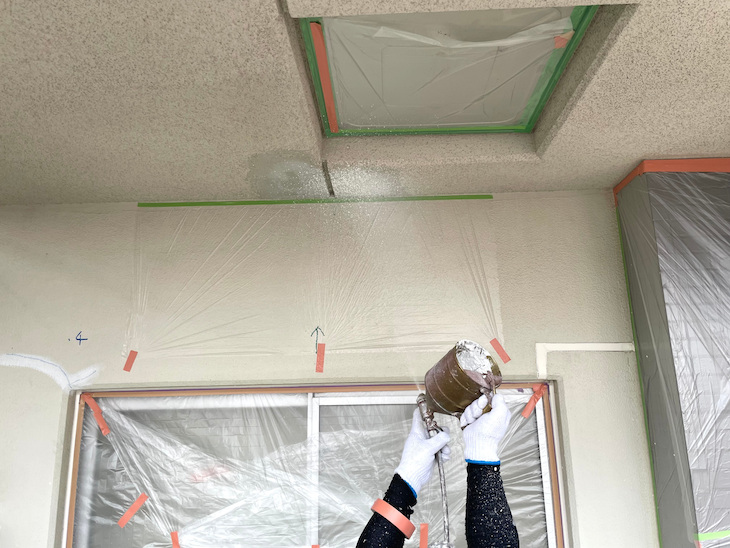 吹き付け塗装のメリット